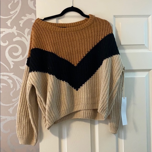 Vici Colorblock Sweater Nwt 